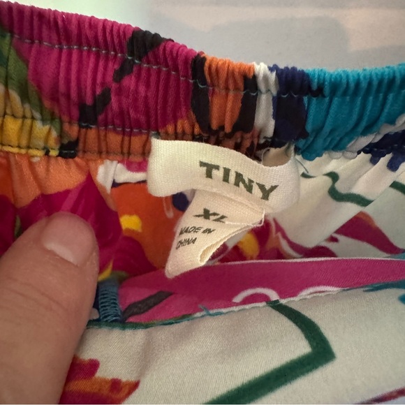 Colorful Floral Women's Pants - Picture 3 of 4